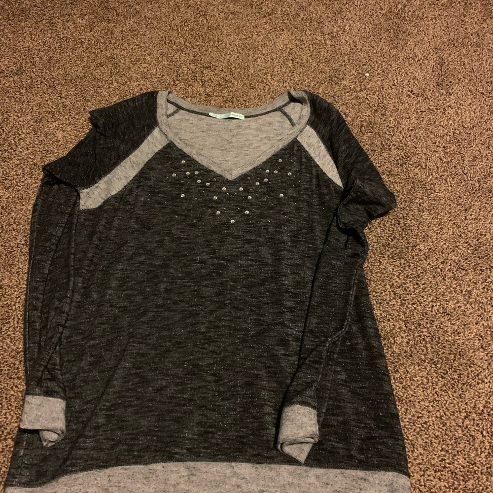 Super cute beaded top sweater